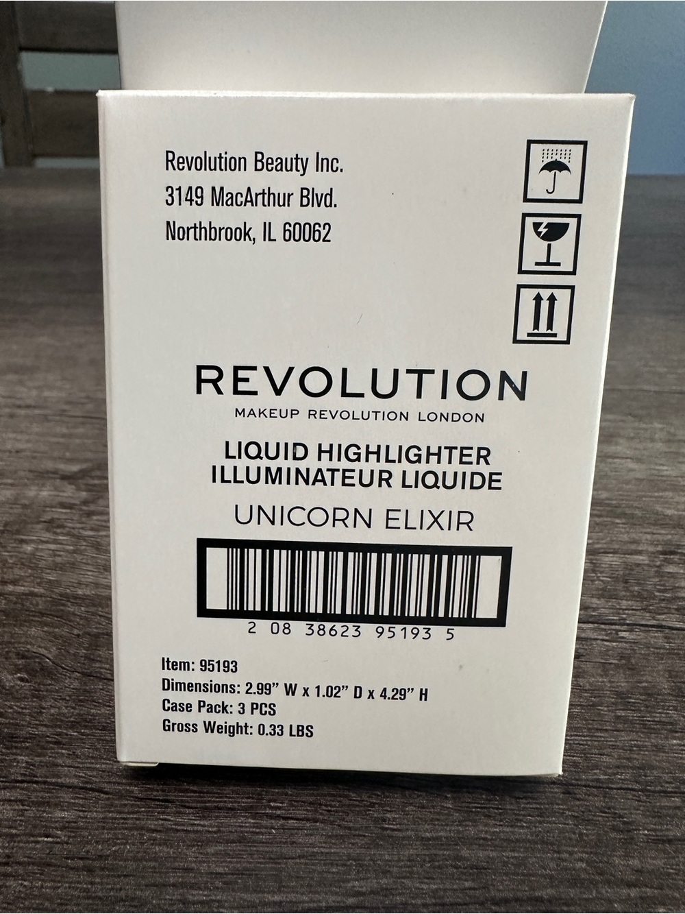 Revolution Unicorn Elixir Liquid Highlighter - White